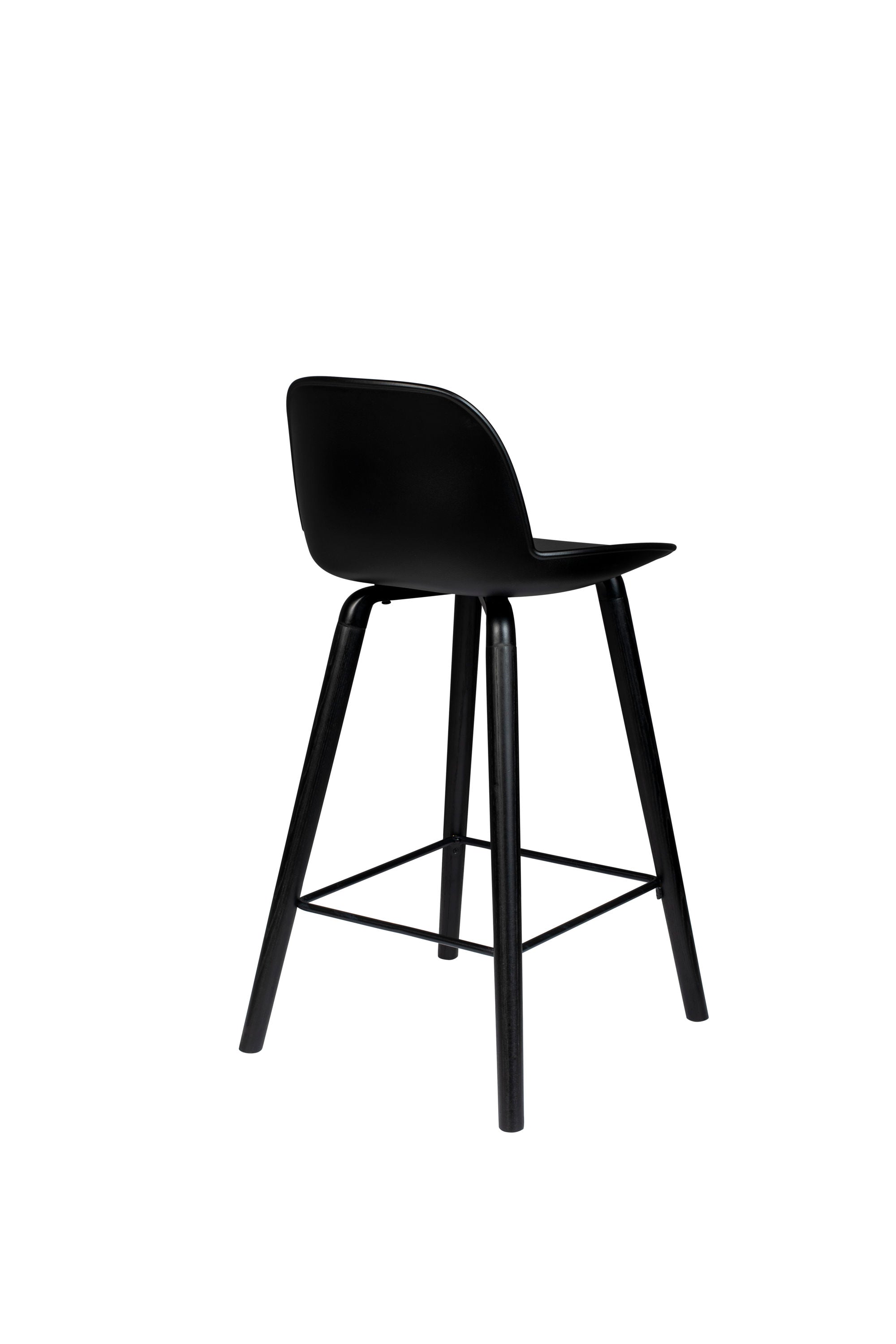 Zuiver Set of 2 Albert Kuip All Black Counter Stool